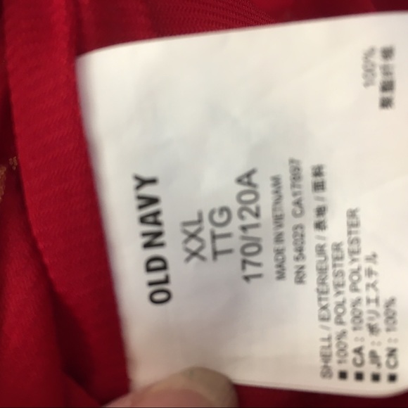 Old Navy Red Print Midi Dress - Picture 8 of 8